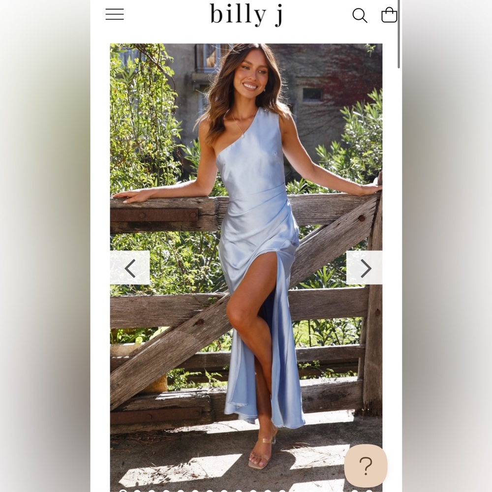 Victoria Maxi Dress - Blue